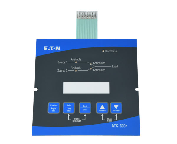 Led + membrane key switch